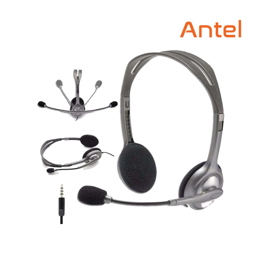 Logitech H110 3.5 mm Dual Plug Stereo Headphone