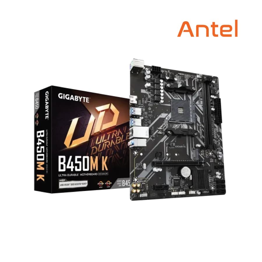 GIGABYTE B450M K AMD AM4 Micro ATX Motherboard