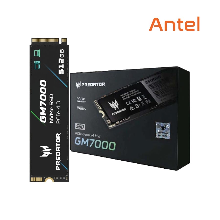 Acer Predator Gaming PCIe 4.0 SSD NVME GM7000 512GB