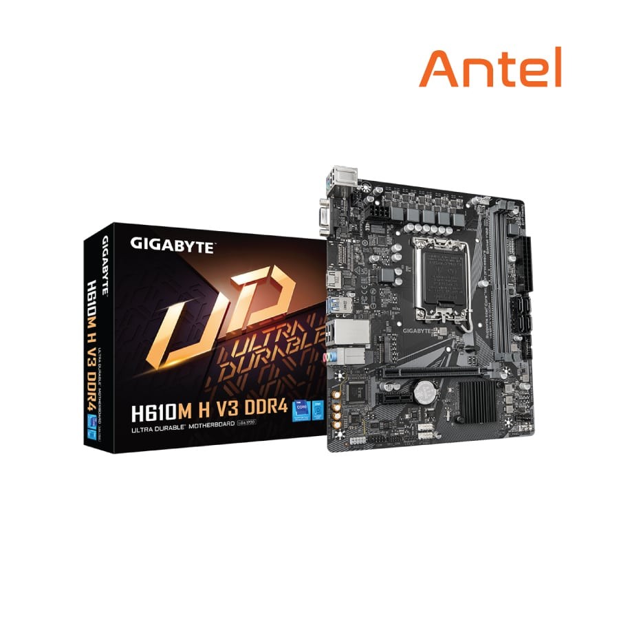 GIGABYTE H610M H V3 DDR4 12th to 14 Gen, Micro ATX Motherboard